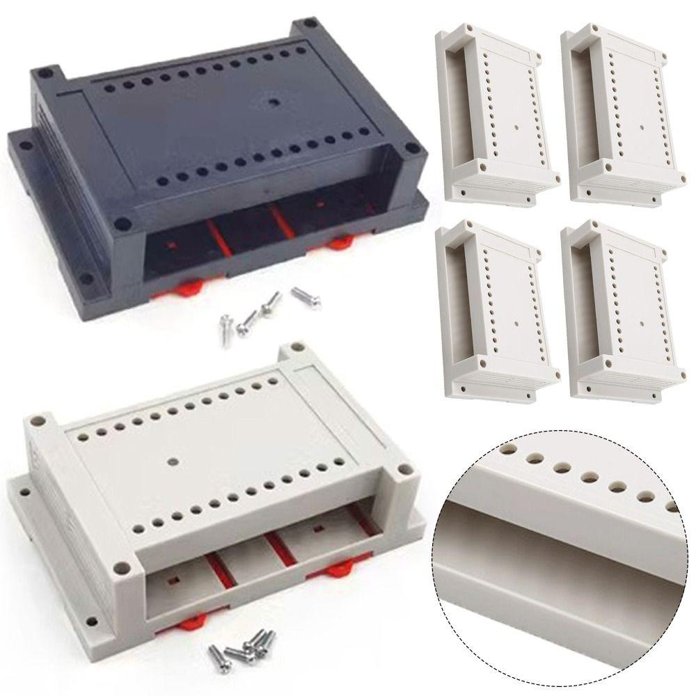 TOP Kotak Proyek Elektronik DIY ABS Plastik PLC Controller Housing Casing Instrumen
