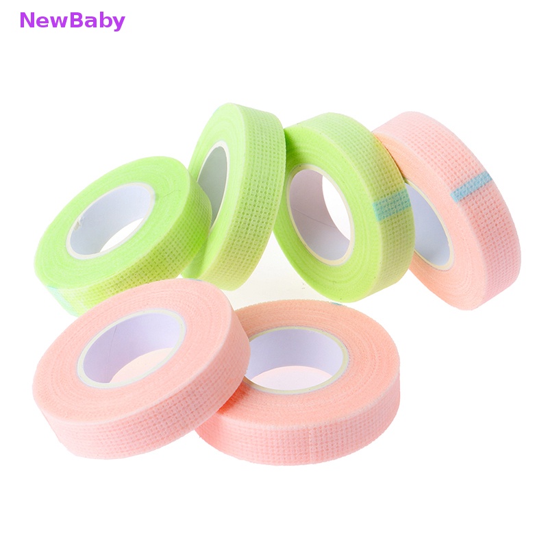 Newbaby 3xlubang Bernapas Cangkok Bulu Mata Ekstensi Tape Eye Pad Alat Isolasi Tape ID