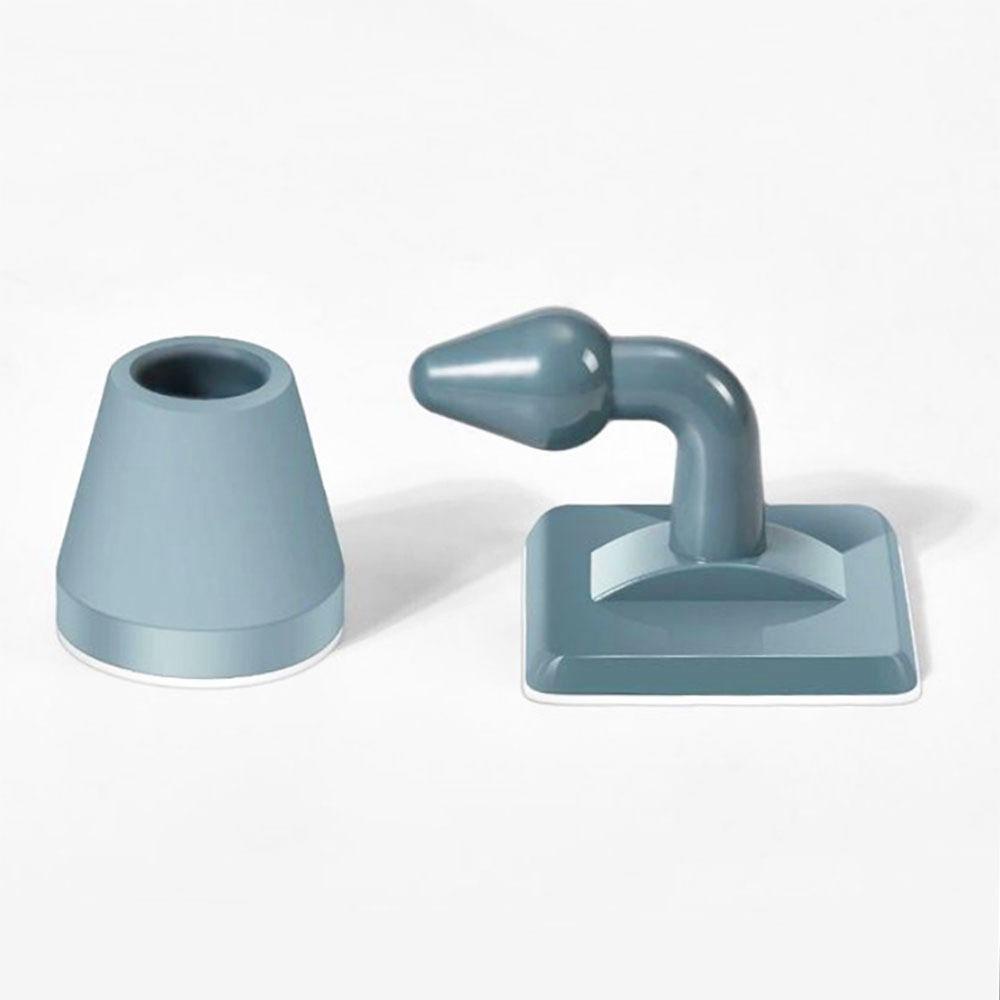 【 ELEGANT 】 Door Stopper Touch Mute Resistance Door Stop Colokan Pintu Gigi Gerbang Anti Bentur