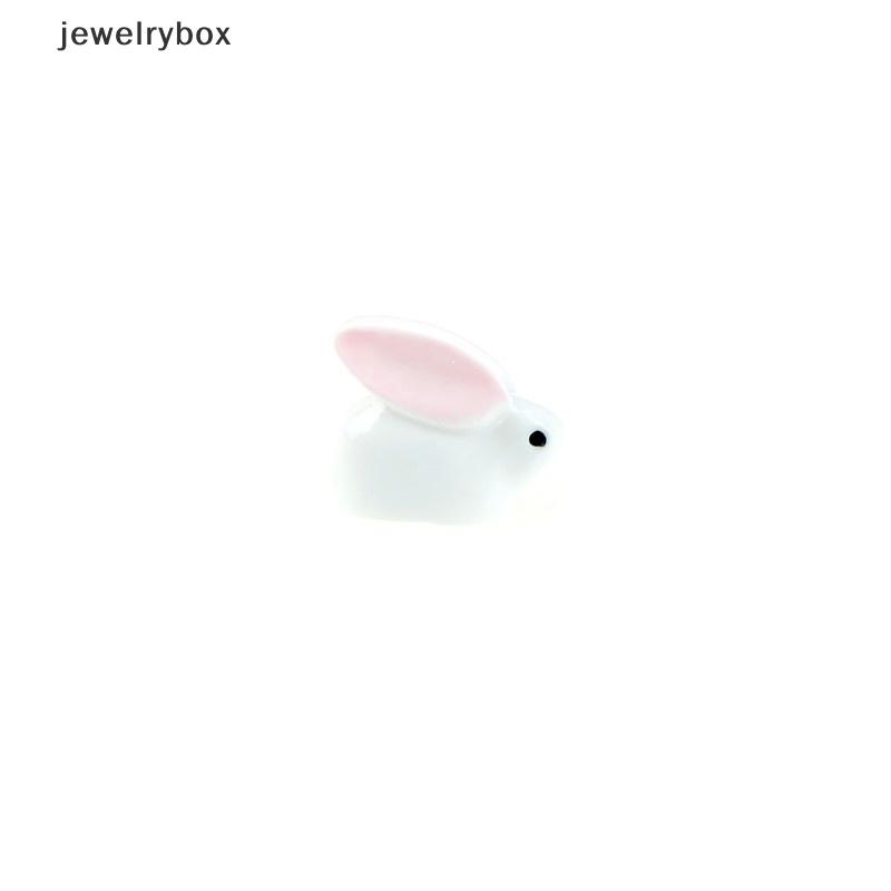 [jewelrybox] 1pc Ornamen Lanskap Mikro Mini Kelinci Hewan Peri Dekorasi Taman Indah Butik