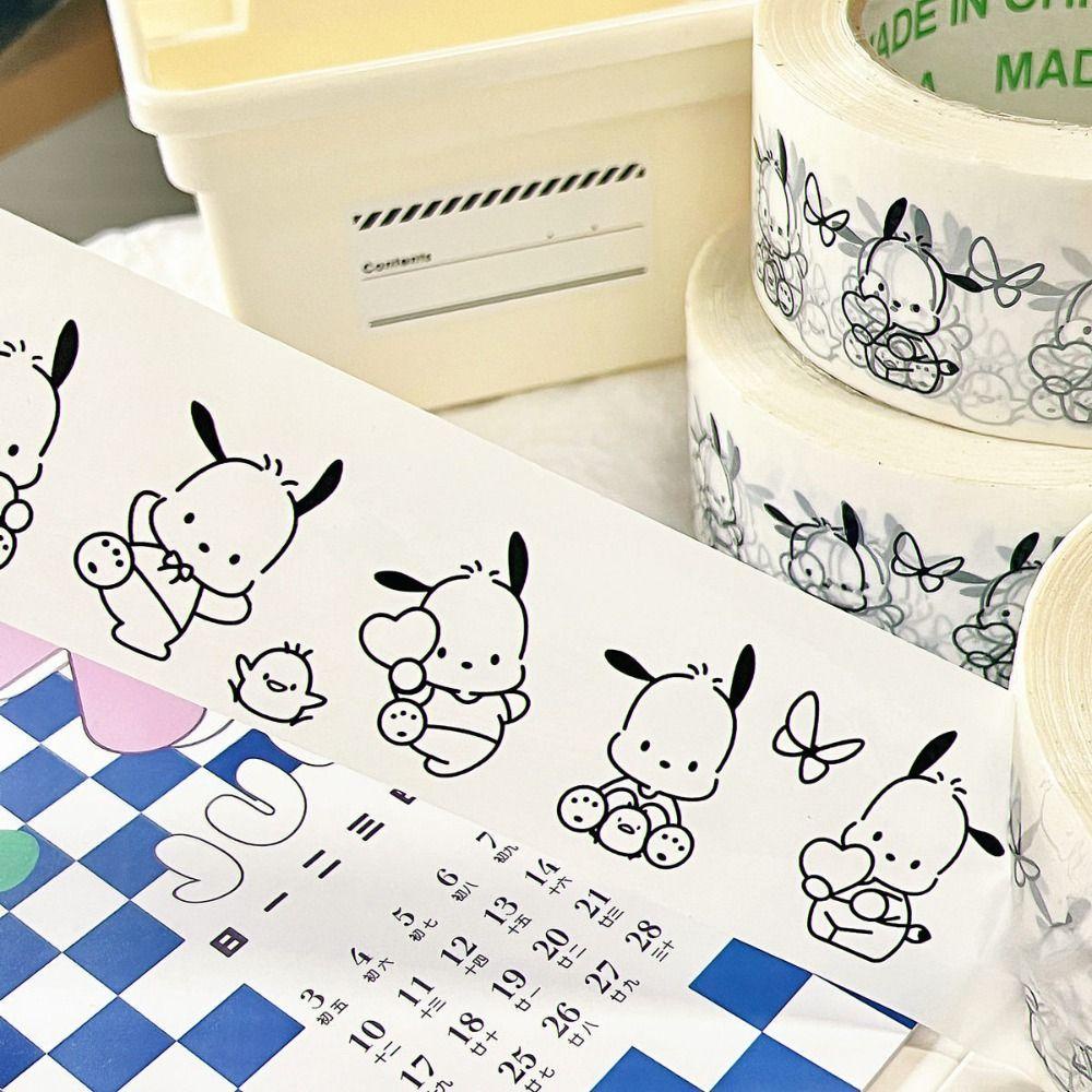 [Elegan] Express Box Packing Tape KT Cat Perekat Snoopy Kekuatan Tinggi DIY Hadiah Kerajinan Viskositas Tinggi Surat Sealing Tape