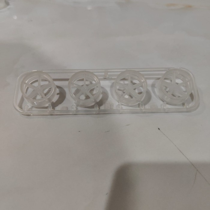 Rep Tamiya Wheel Set / Velg Size L 5 spoke / velg L 5 spoke - clear