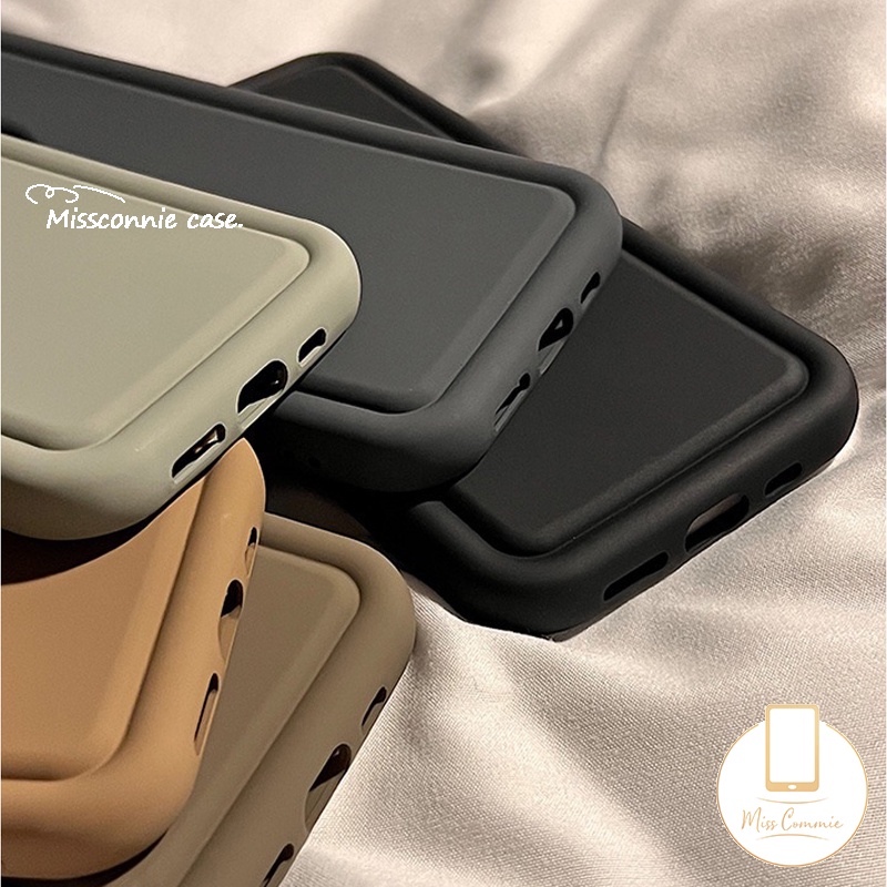 Casing Airbag Shockproof Mewah Untuk Samsung A14 A13 A04s A50 A04 A30 A21s A02s A51 A23 A53 A04E A03s A03 A12 A52 A71 A50s A30s M32 A22 A1 A20 A32 A52s A31 Tebal Lembut Matte Cover