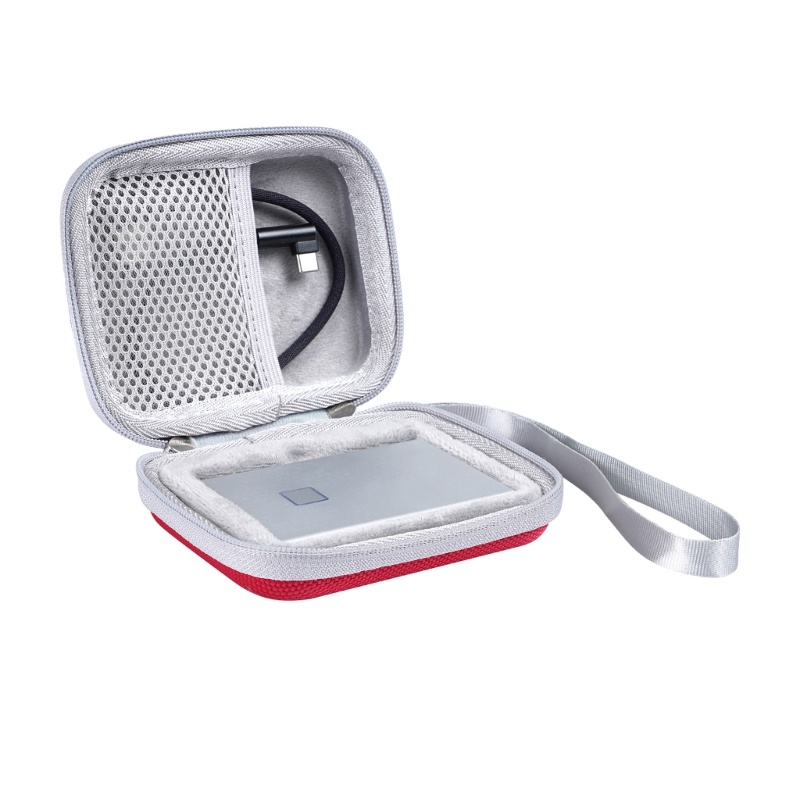 Auro Travel Hard Bag Tas Pelindung Untuk T7 T7 touch External SSD Zipper Pouch Kerang
