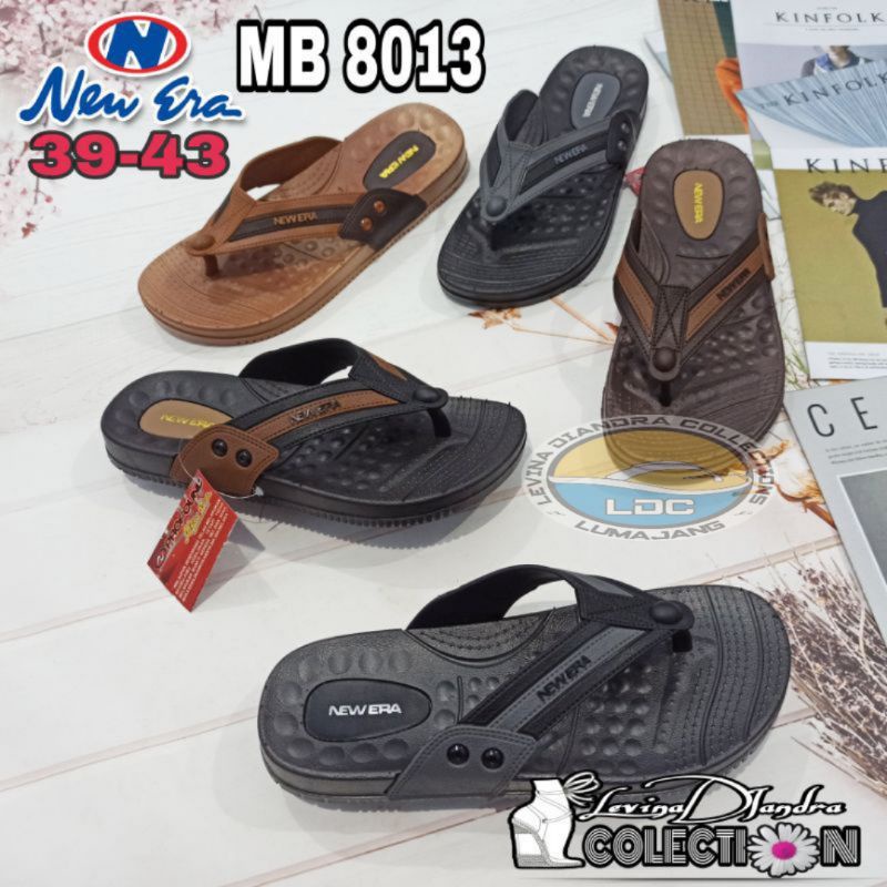 SANDAL JEPIT KARET NEW ERA MB 8013 UKURAN 39-43