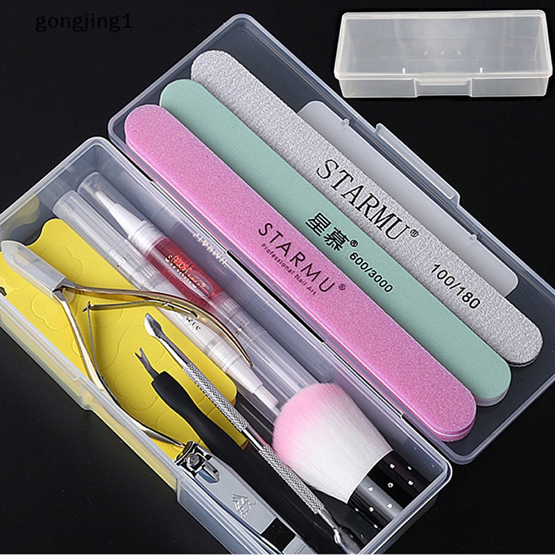 Ggg PP Gali Telinga Aksesoris Wadah Penyimpanan Tahan Debu Nail Art Tool Storage Box ID