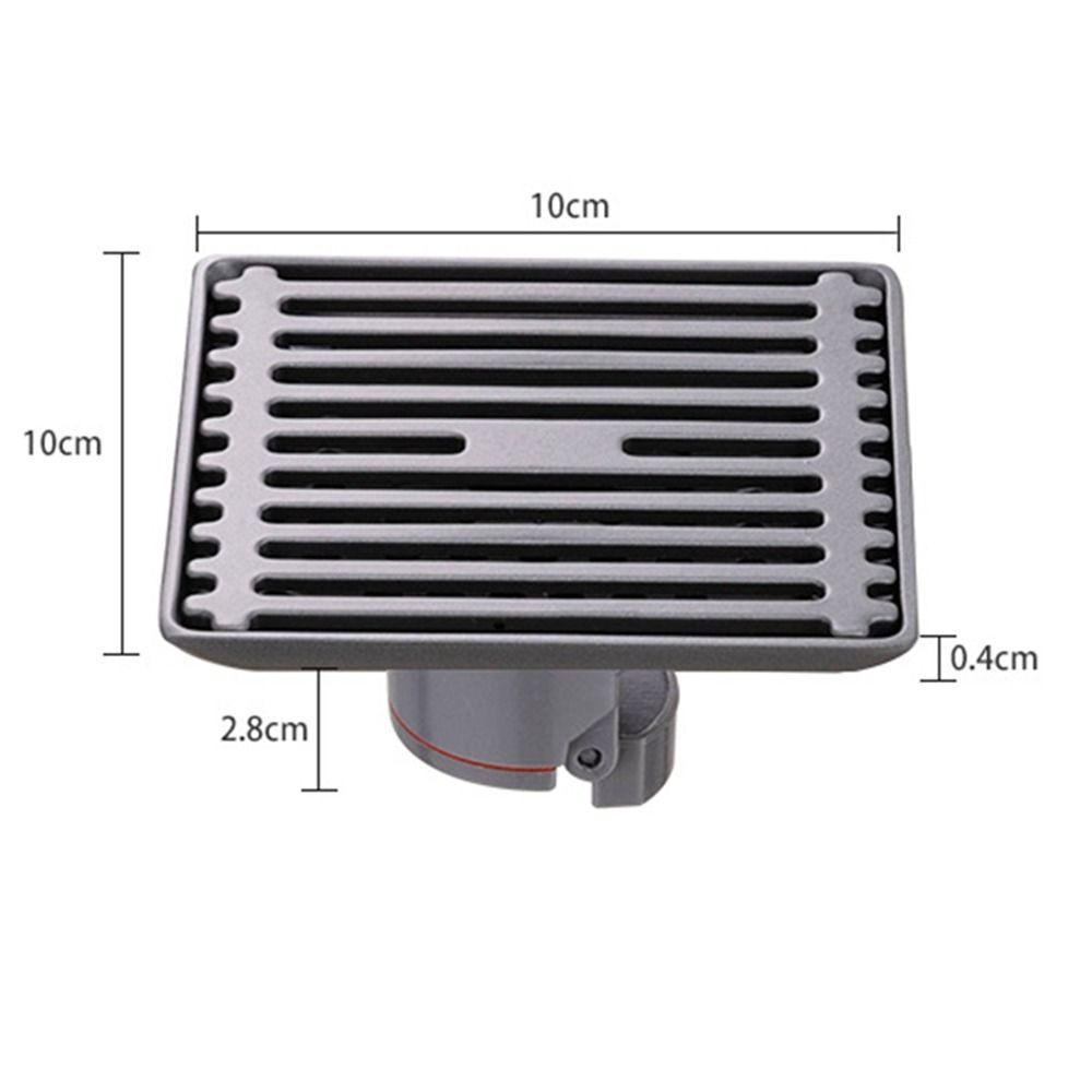 Populer Shower Floor Drain Stainless steel Pencegah Arus Balik Sikat Saringan Rambut Limbah Floor Drain
