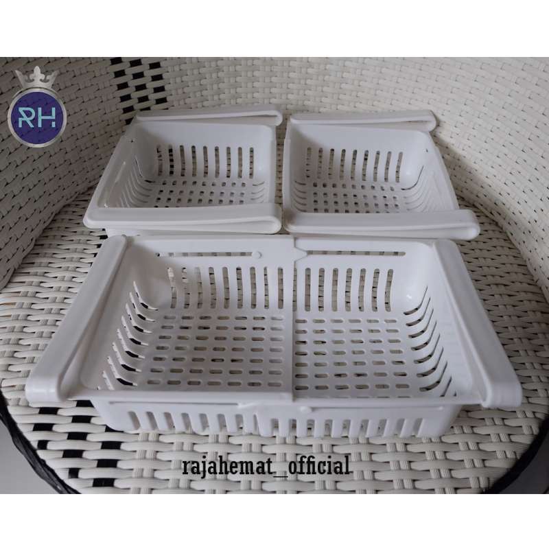 [IMPORT] - Rak Tambahan Kulkas Serbaguna Sliding Rack Multifungsi Organizer Kulkas