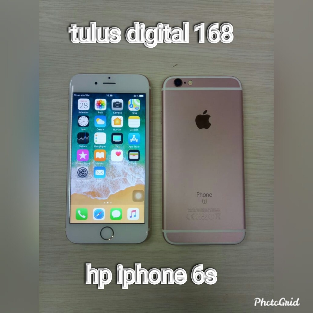 HP iPhone 6 / 6Plus / 6s / 6s plus / 16GB/64GB  second ORI batangan Gold/Grey