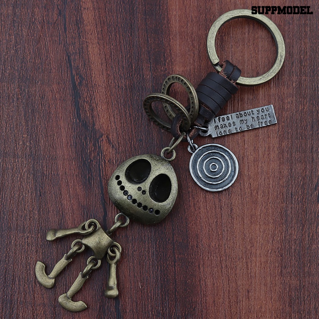 [SM Auto] Liontin Kunci Gaya Retro Miniatur Tengkorak Hias Mini Keychain Pendant Aksesoris Untuk Handbag