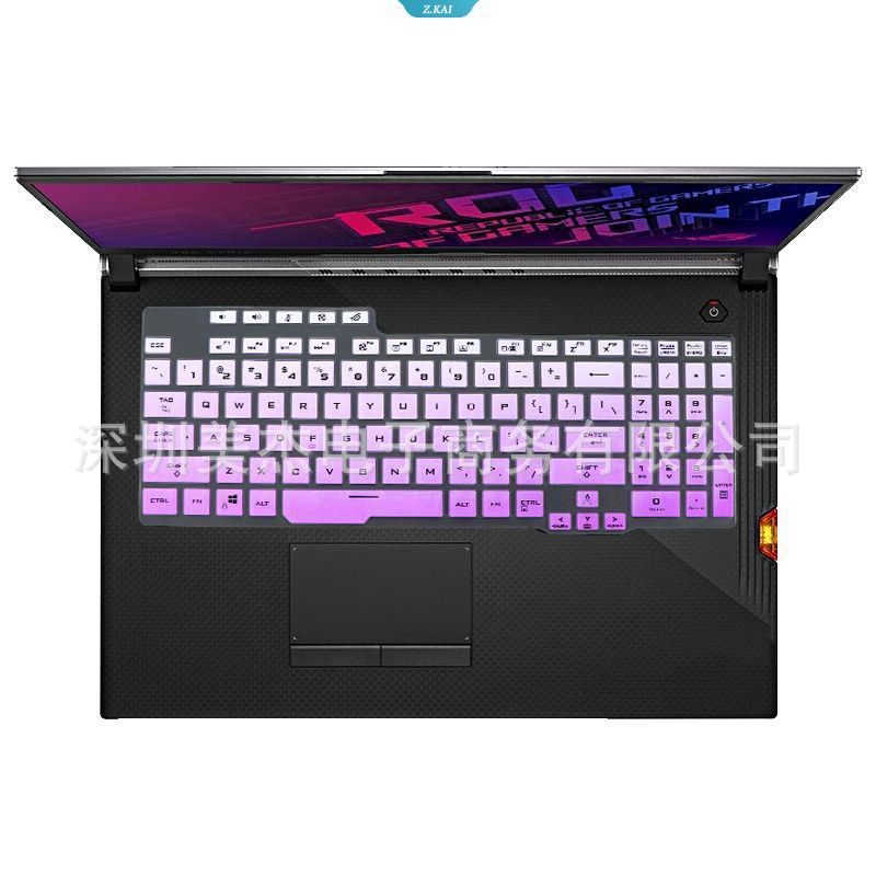 Cover Keyboard Laptop Untuk Model Asustek 17.3 Inch Player Country ROG Magic3 Plus S7D Film Pelindung Silikon Transparan Untuk Keyboard Anti Air [ZK]