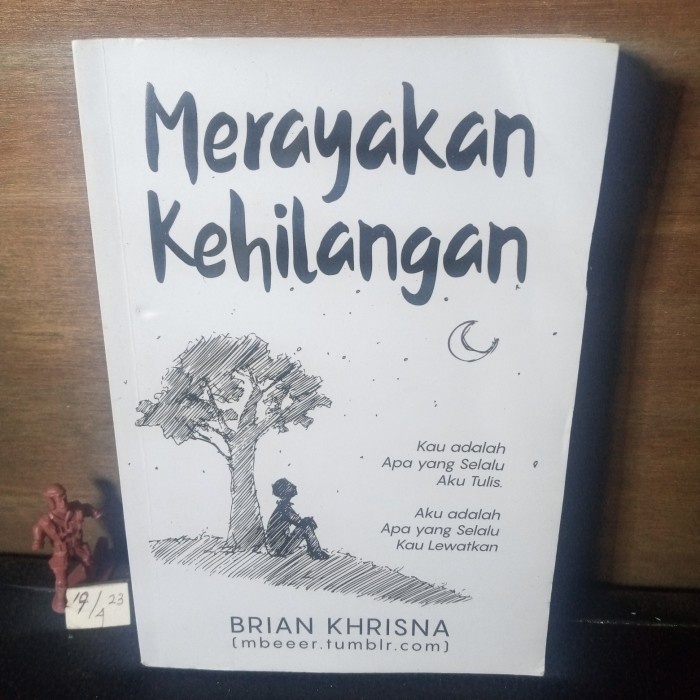 buku romance merayakan kehilangan by Brian Khrisna 222 hal