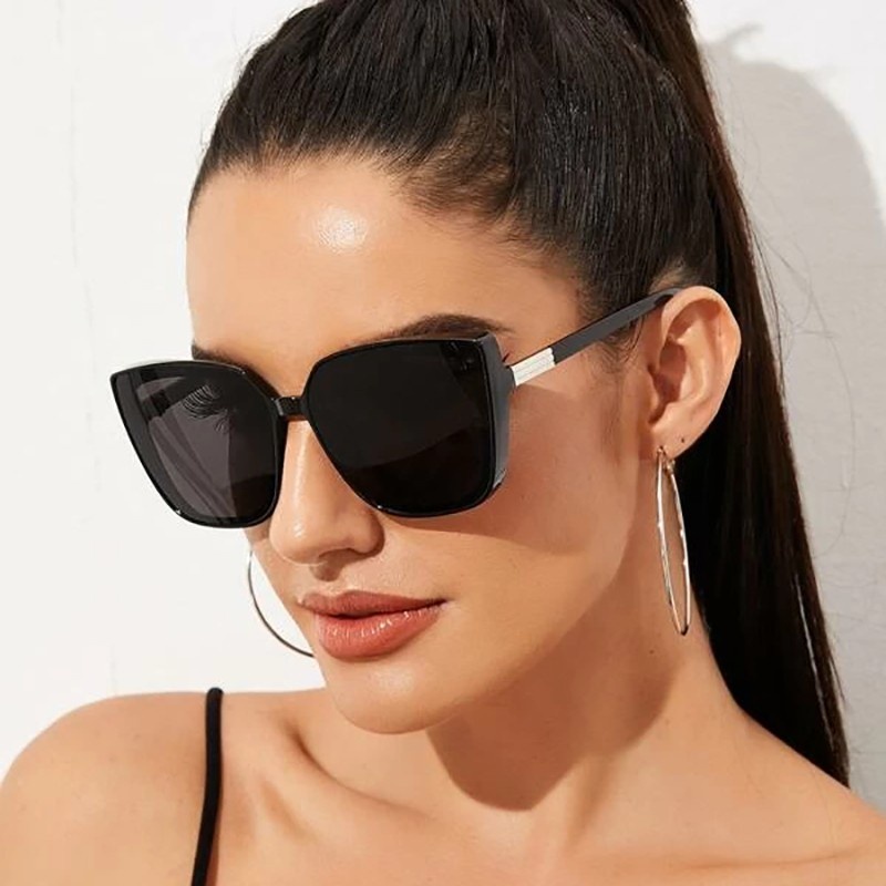 BIMA KACAMATA IMPORT KACAMATA SUNGLASS WANITA&amp;PRIA SUNGLASSES Kacamata Hitam Model Oversized Frame Besar