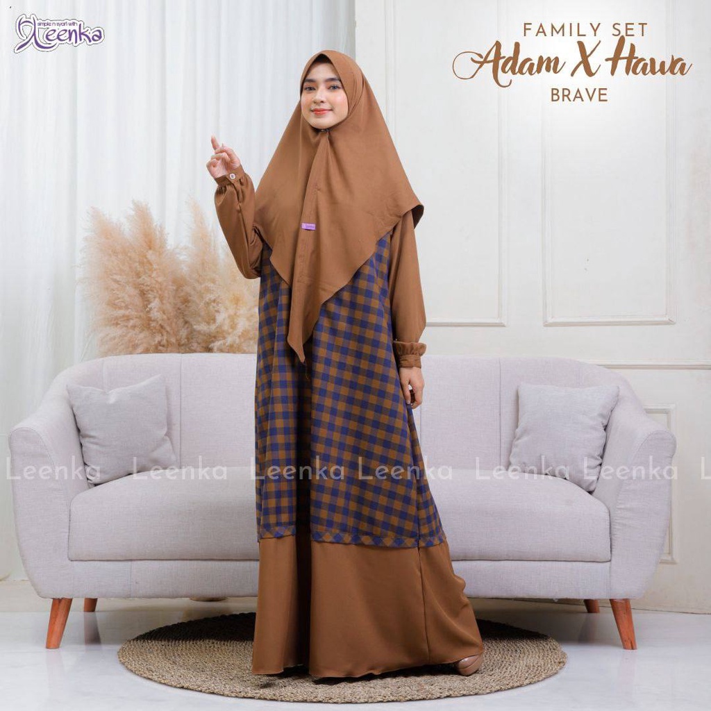 Gamis Dewasa Family set Adam X Hawa by Leenka