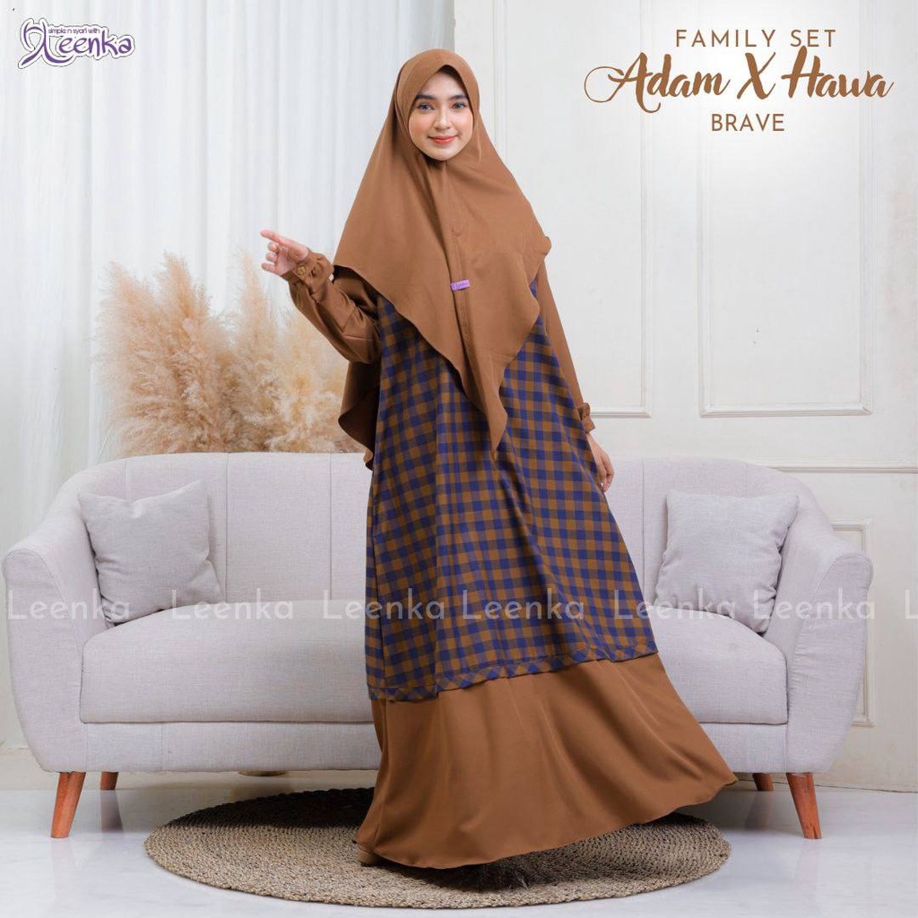 Gamis Dewasa Family set Adam X Hawa by Leenka