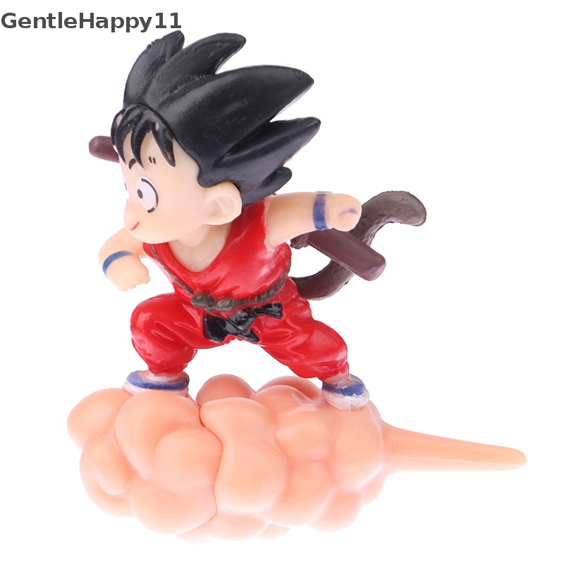 Gentlehappy 1Pc Aquarium Suspend Floag Dragon Ball Goku Figure Mainan Pemandangan Ikan id