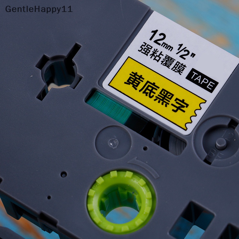 Gentlehappy 12mm 9mm TZ-231 PT-E100B D210 Label Tape Untuk Printer Brother P-touch id