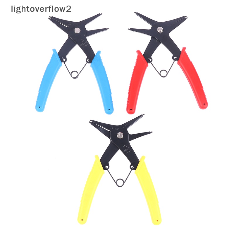 [lightoverflow2] Tang Circlip Dual purpose Alat Bongkar Pasang Ulang Tang Snap Ring Profesional [ID]