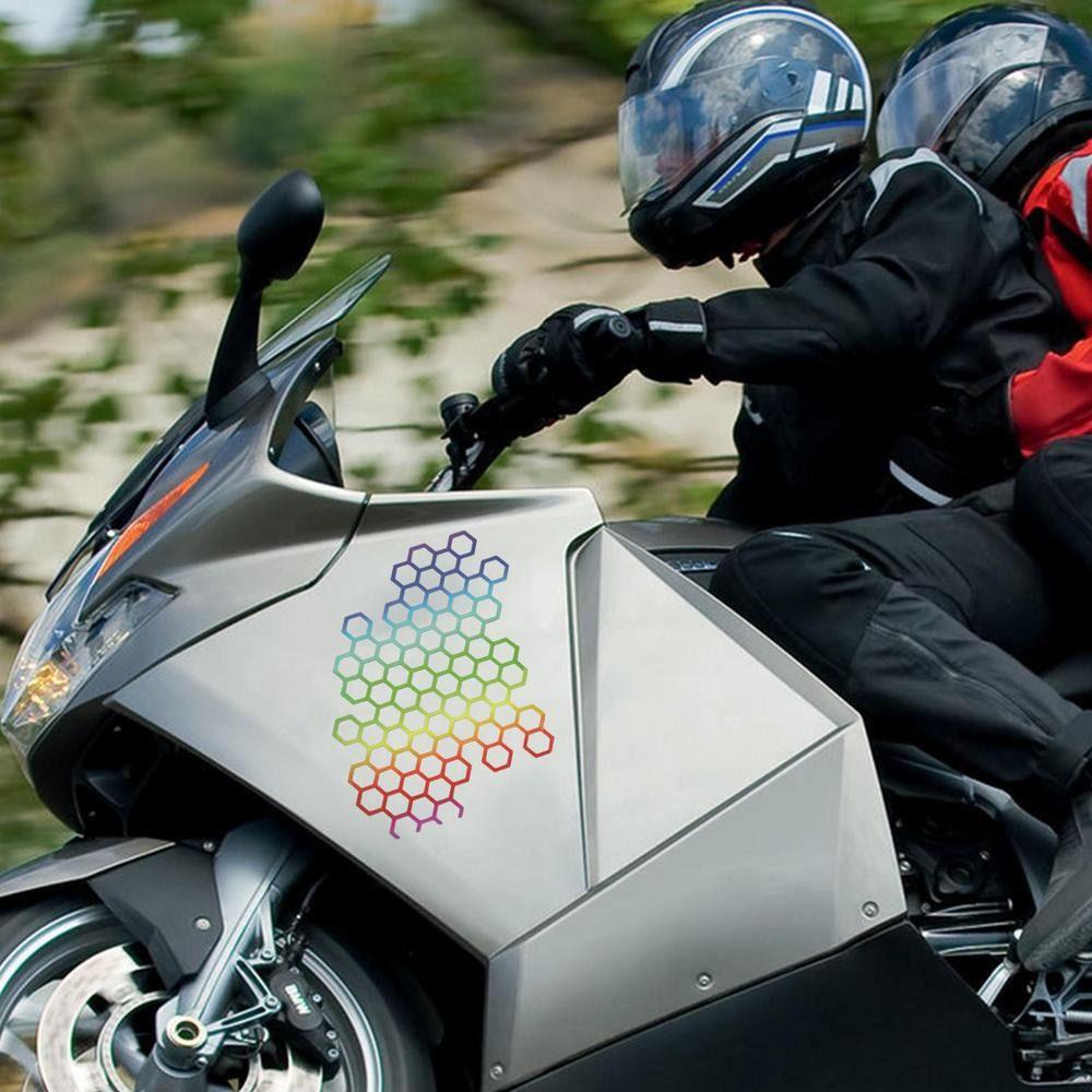 Populer Stiker Hias Motor Waterproof Modifikasi Untuk Mobil Motor Sepeda Elektrik Bumper Helm Ornamen