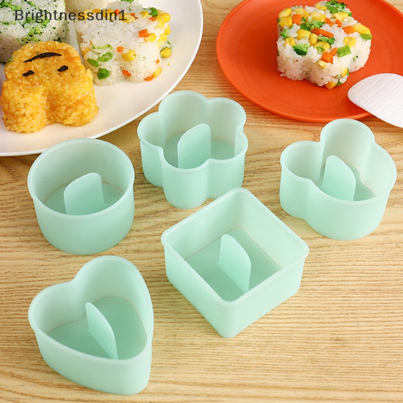 [Brightnessdin1] 1pc Kartun Rice Ball Cetakan Sushi Roll Rice Ball Bento Press Cetakan DIY Tools Boutique