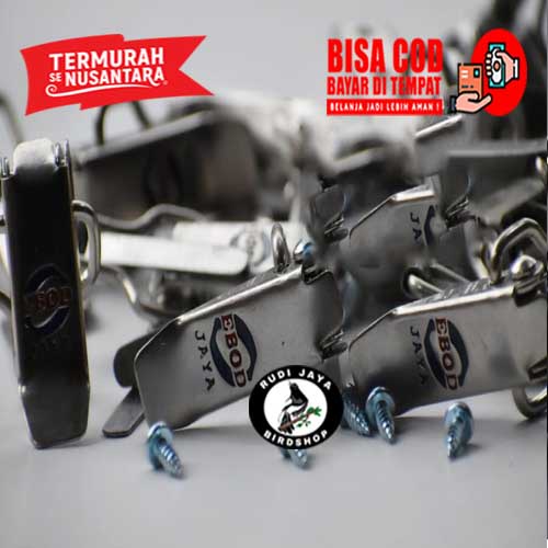 KLEM KOPER EBOD JAYA PENJEPIT JEPITAN PENGAIT TEBOK SANGKAR BURUNG LOVEBIRD PLECI MURAI