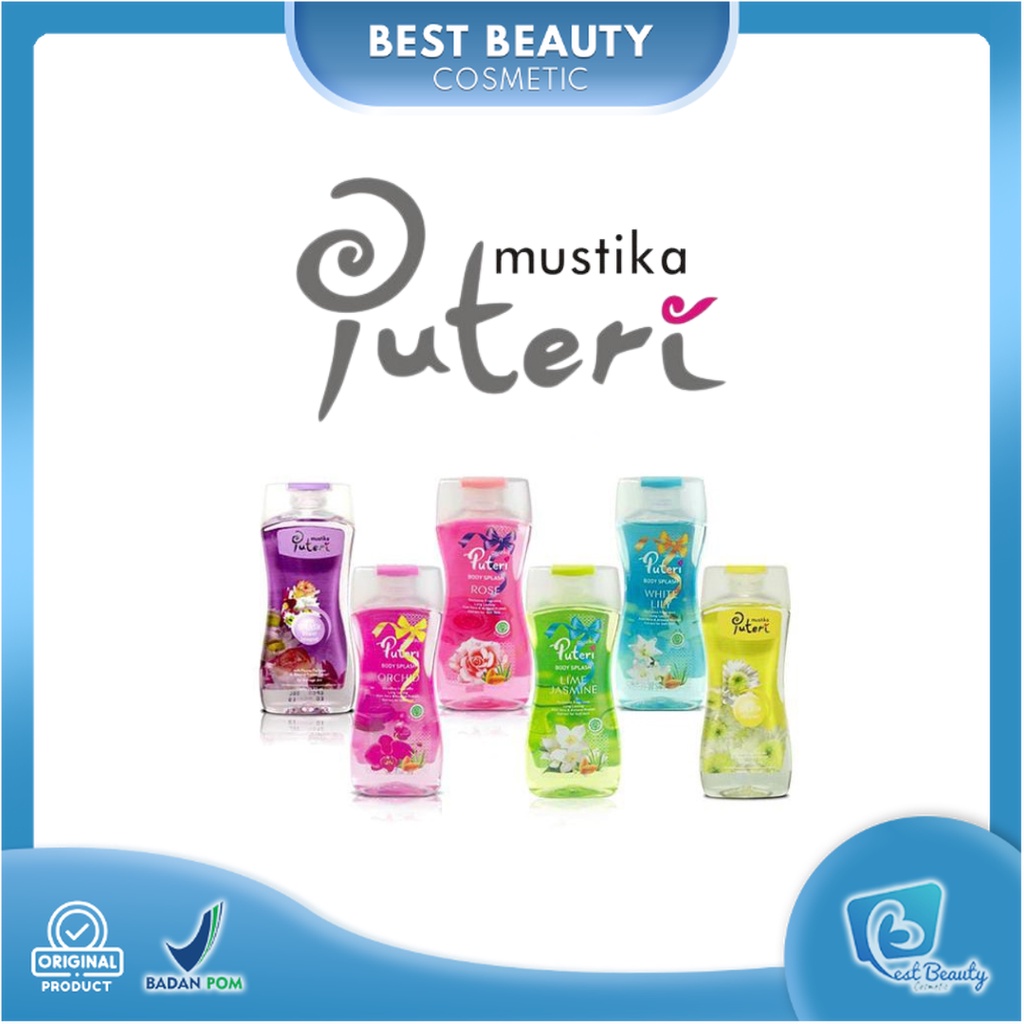 ★ BB ★ Mustika Ratu Puteri Body Splash 135 ML / 245 ML |