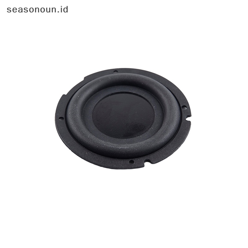 Seasonoun Bass Radiator Speaker Diafragma Speaker Radiator Bass Pasif Diafragma 57mm Bantu Memperkuat Woofer Membran Getaran Diafragma Karet Diafragma Woofer Diy Aksesoris.