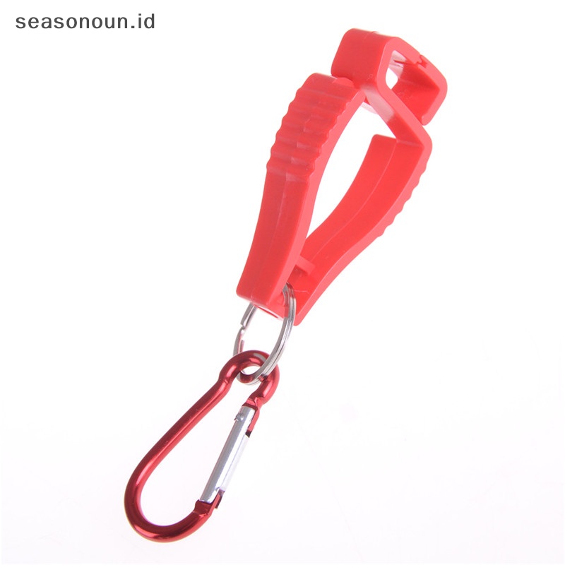 Seasonoun AT-10 Sarung Tangan Tukang Plastik Klip Guard Labor Work Clamp Safety.