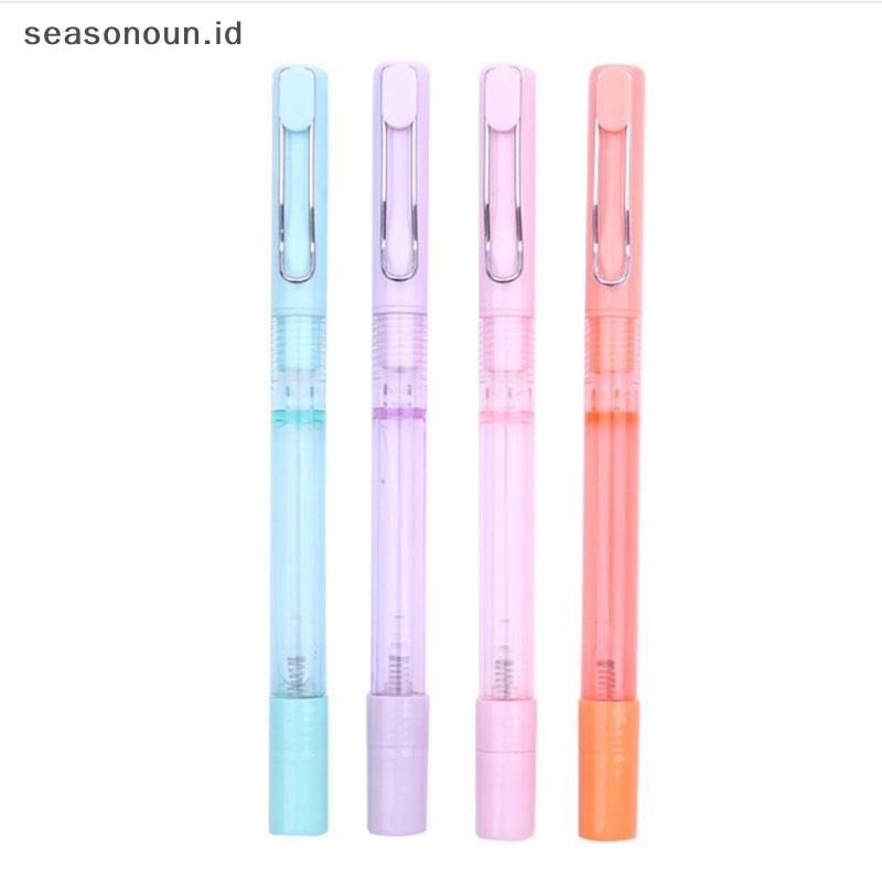 Seasonoun Pen Portable Isi Ulang Wrig Pump er Kosong 10ml Gel Pen.