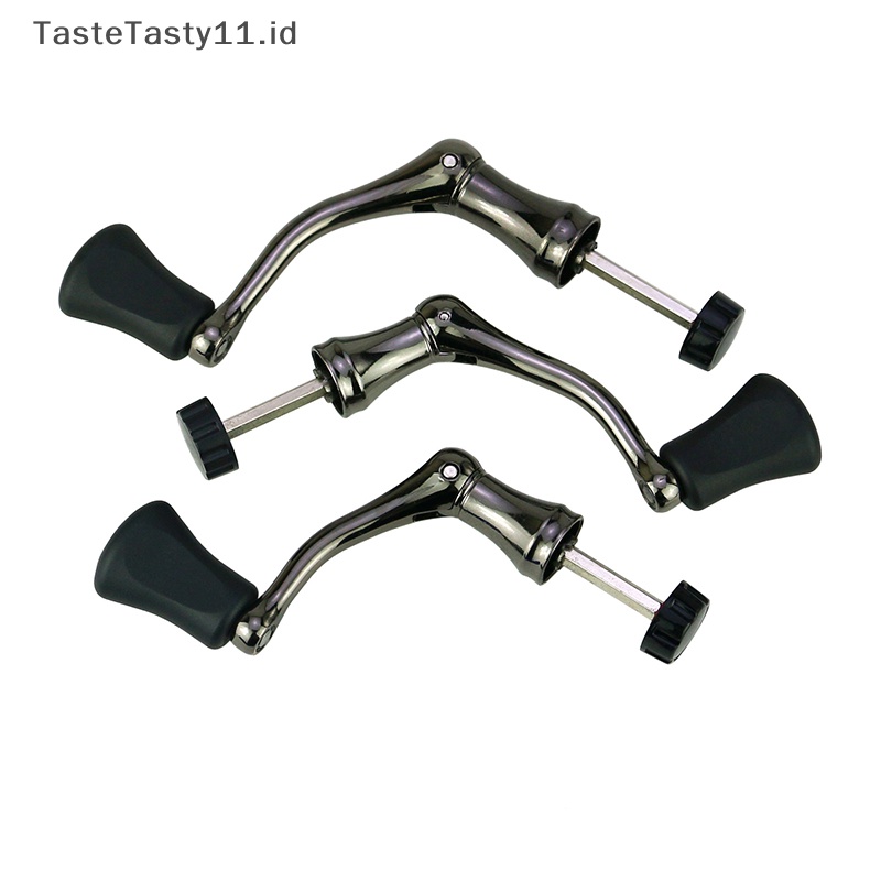 Tastetasty Metal Rocker Arm Spinning Reel Handle Grip Untuk Memancing Reel Replacement Spinning High Quality Aksesori Gulungan Pancing.