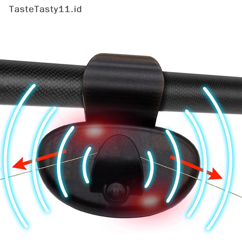 Tastetasty Fishing Al LED Light Fish Bite Alarm Portable Carp Bite Alarm Pancing Nyaring Alarm Siren.