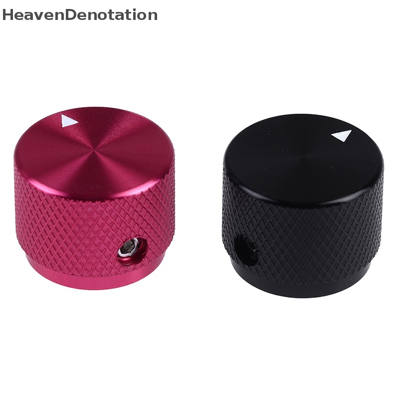 [HeavenDenotation] Potensiometer Encoder Putar Logam Aluminium Solid Mesin Knob Saklar Volume HDV