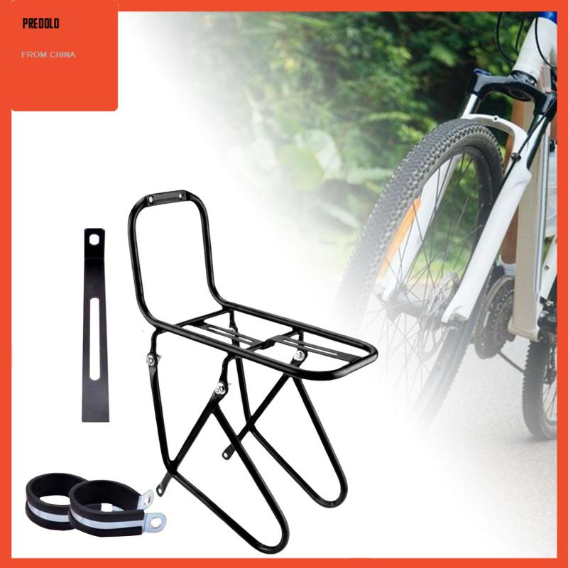 [Predolo] Universal Bike Front Carrier Rack Holder Stand Luggage Bracket Cargo Pannier