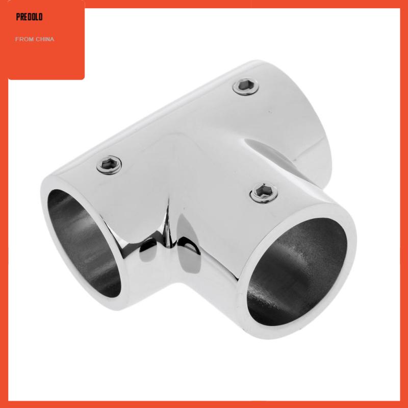 [Predolo] Perahu/laut 25mm 90derajat Hand Rail Fitting Stainless Steel Tee