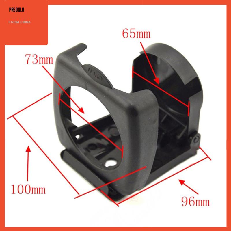 [Predolo] Tempat Minuman Lipat Mobil Boat Truck Cup Stand Mount Dengan Sekrup Hitam