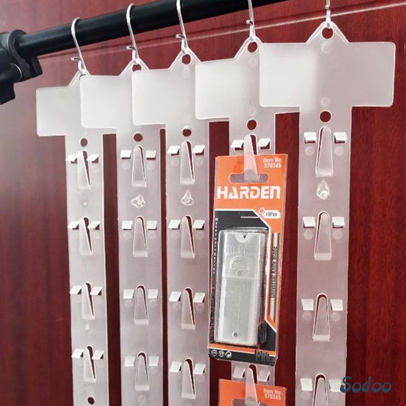 1pcs Clip strip Display/Gantungan Makanan Supermarket/hanger promo/sell strip/gantungan strip/hanger