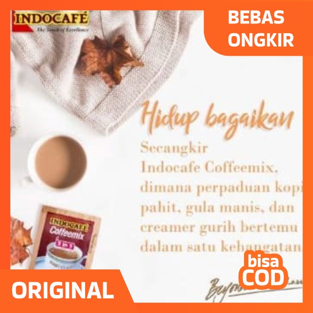 INDOCAFE COFFEMIX 3IN1 20GR RENCENG (ISI 10)