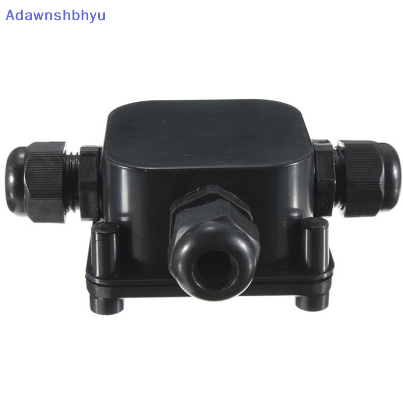 Adhyu IP68 Kabel Listrik Waterproof Connector Outdoor T Type Three Way Junction Box ID