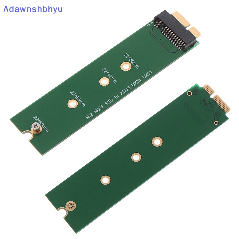 Adhyu 1Pc M.2 NGFF SSD Ke Kartu Adapter Ekstensi 18pin Untuk UX31 UX21 UX21E UX31A ID