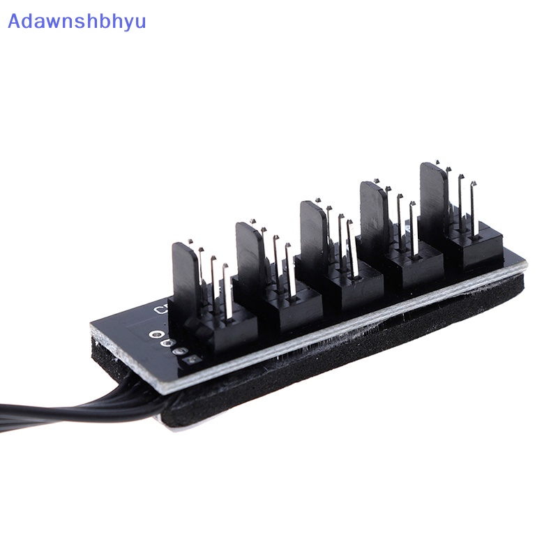 Adhyu 40cm 1sampai5 4-Pin molex TX4 PWM CPU cooling fan splitter adapter Kabel Listrik ID