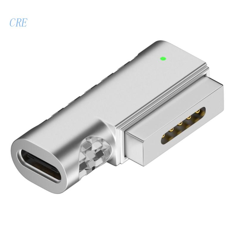 Cre Tipe C Adaptor PD USB Magnetik Untuk 2pro Plug Converter USB C Female Fast Charging Adapter