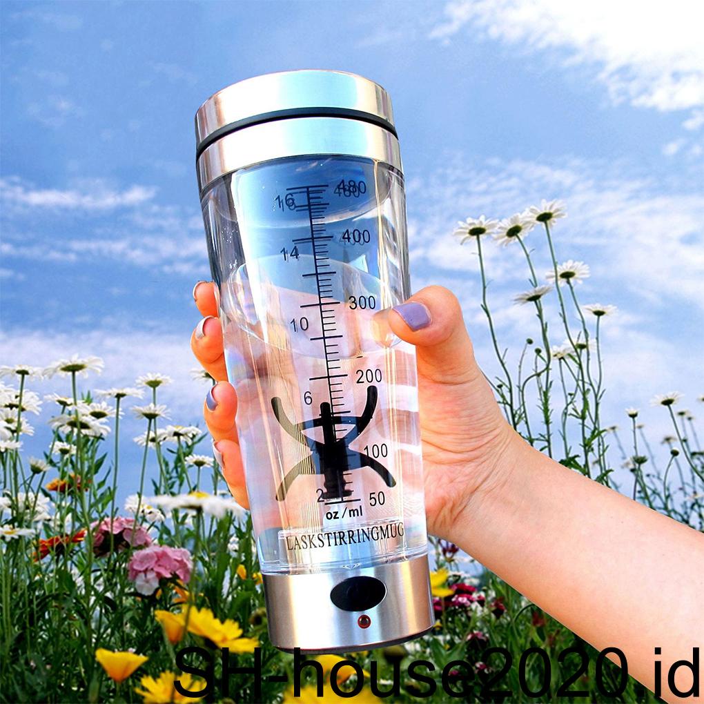 Mixer Elektrik Kopi Protein Susu Kocok Blending Bottle Dewasa Kapasitas Besar Mixing Blender Cup Aksesoris Dapur
