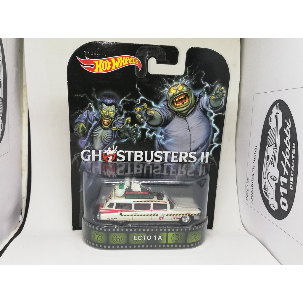 HOT WHEELS GHOSTBUSTERS II ECTO 1A