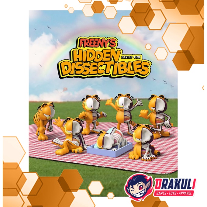 Toys Mighty Jaxx Freeny's Hidden Dissectibles: Garfield (Assorted)