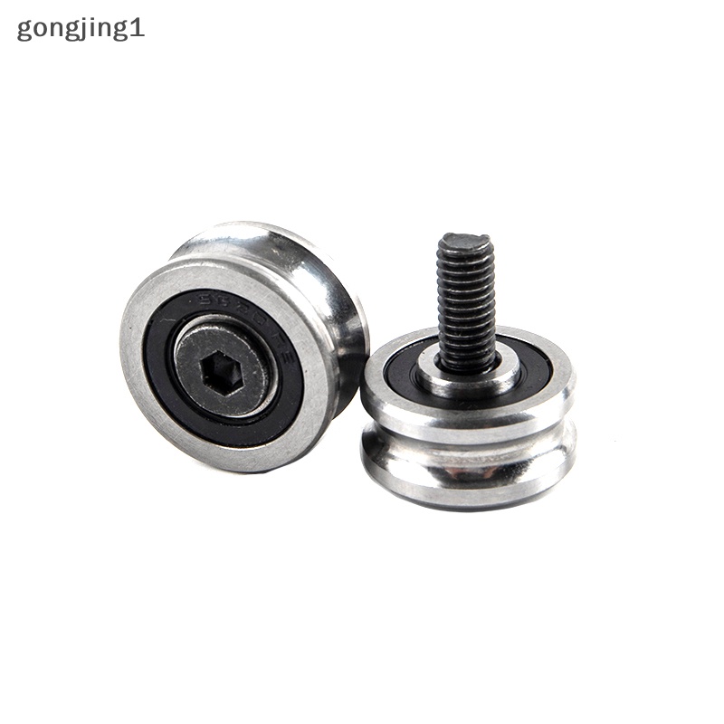 Ggg SG15 SG20 SG25 SG66+M5 M6 M8 Screw Steel Pulley Ball Bearings Track Guide Roller ID