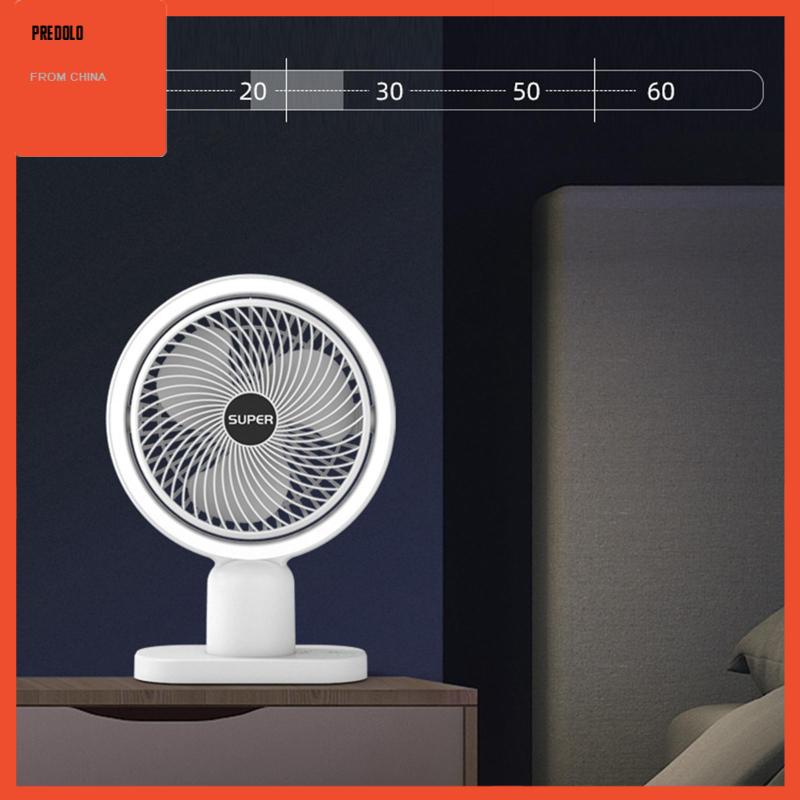 [Predolo] Kipas Angin Meja Kecil Penyesuaian 120 Kipas Angin Silent mini Fan Untuk Rumah Indoor