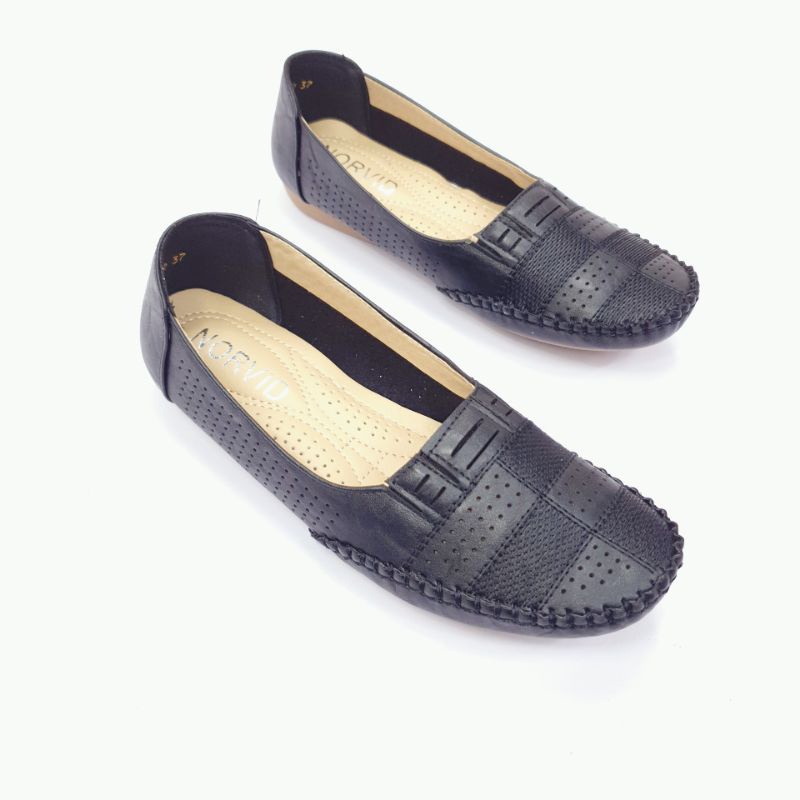 Norvid Sepatu Wanita Flat Slip On B1002