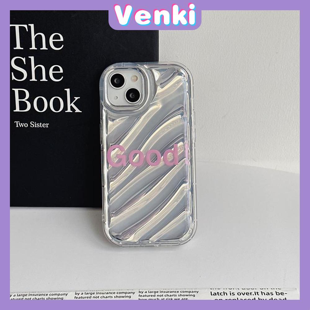 VENKI - For iPhone 11 iPhone Case Laser Reflective Transparent Phone Case TPU Soft Shockproof Airbag Case Protection Nice Good Compatible with iPhone 14 13 Pro max 12 Pro Max xr xs