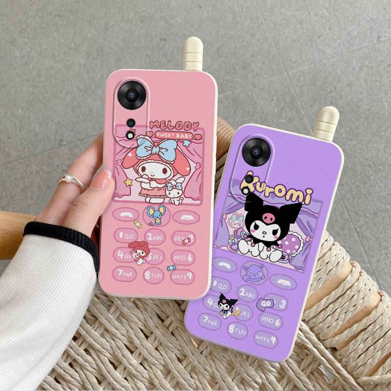 【Phone Style】Kuromi Melody Soft Case HP OPPO A3S C1 A15 A15S A35 2021 A53 A33 A31 A5 A9 2020 F1S F9 Pro F11 A7 A5S A12 A11K A57 A39 A83 A91 A36 A76 A96 A74 A95 A52 A92 A54 A93 A94