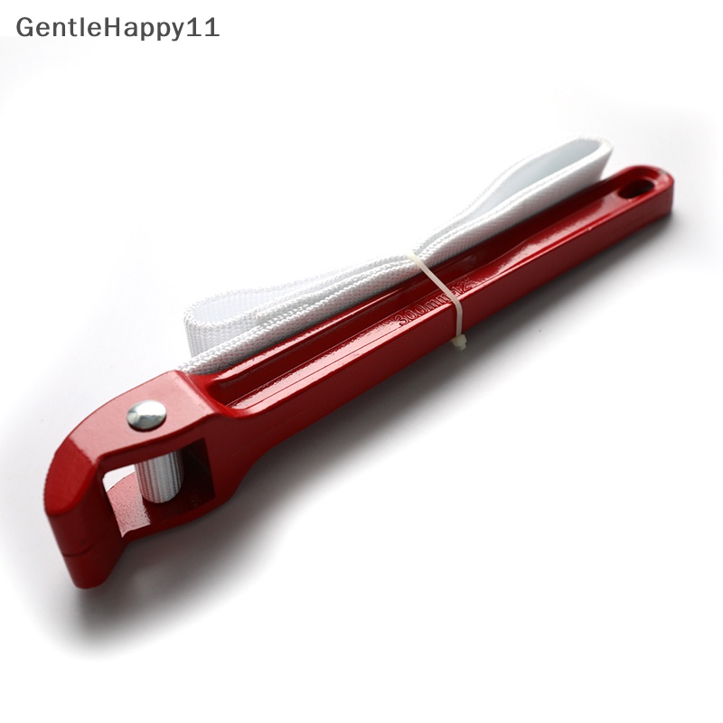 Gentlehappy Oil Filter Handle Belt Strap Spanner Kunci Pas Alat Aluminium Strap Wrench id